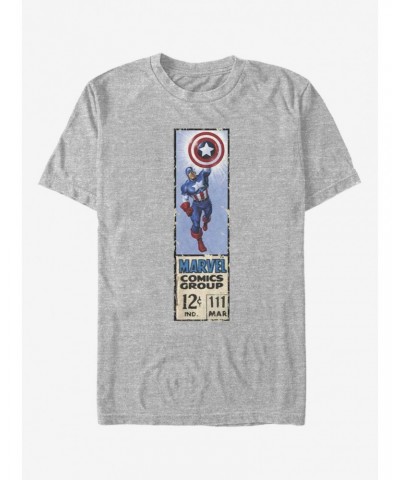 Marvel Captain America Label T-Shirt $5.74 T-Shirts