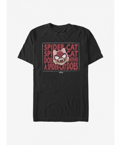 Marvel Spider-Man Whatever Spider Cat T-Shirt $6.88 T-Shirts