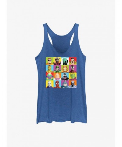 Marvel Spider-Man 60th Anniversary Spidey Figures Girls Tank $8.91 Tanks