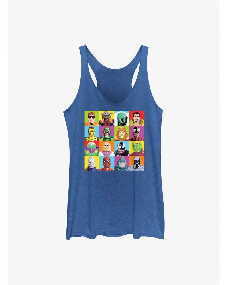 Marvel Spider-Man 60th Anniversary Spidey Figures Girls Tank $8.91 Tanks