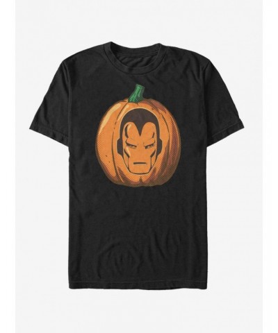 Marvel Iron Man Iron Pumpkin T-Shirt $6.88 T-Shirts