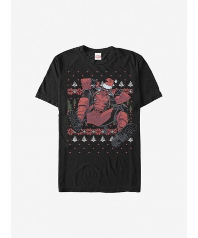 Marvel Deadpool Christmas Killer T-Shirt $8.22 T-Shirts