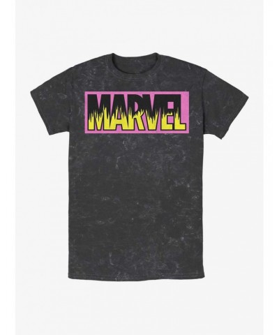 Marvel Logo Mineral Wash T-Shirt $9.95 T-Shirts