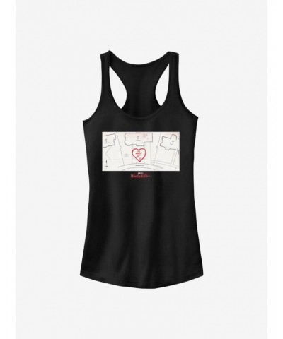 Marvel WandaVision To Grow Old In V. Girls Tank $7.97 Tanks