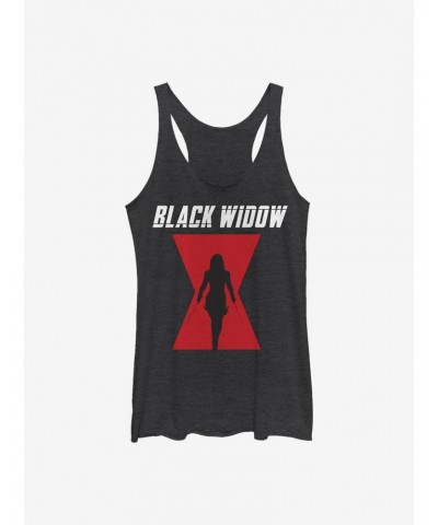 Marvel Black Widow Logo Girls Tank $7.46 Tanks