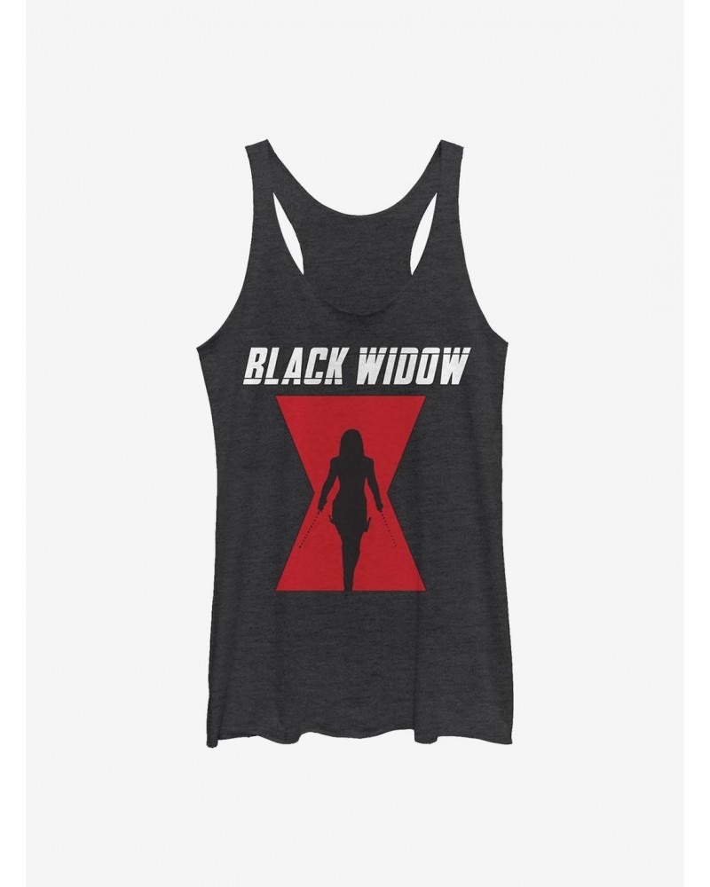 Marvel Black Widow Logo Girls Tank $7.46 Tanks