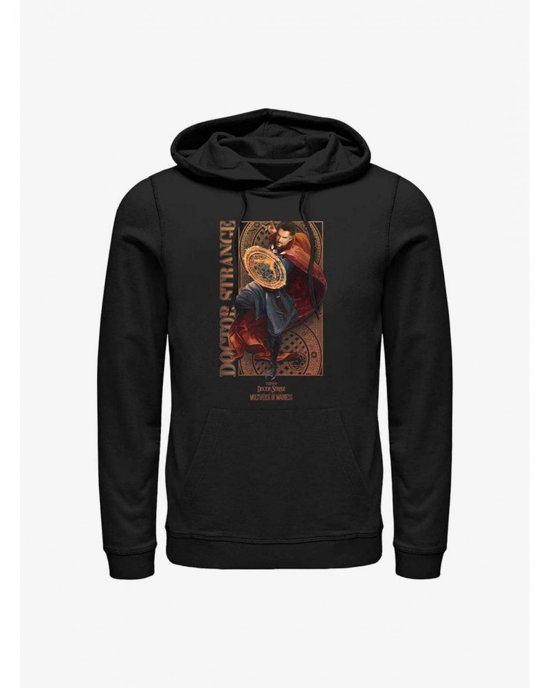 Marvel Doctor Strange In The Multiverse of Madness Strange Pattern Hoodie $12.93 Hoodies