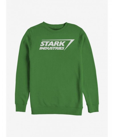 Marvel Iron Man Stark Logo Crew Sweatshirt $13.58 Sweatshirts