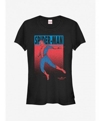 Marvel Spider-Man Homecoming Dot Girls T-Shirt $8.37 T-Shirts