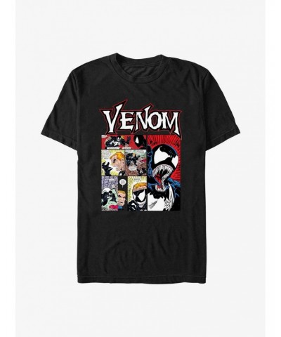 Marvel Venom Comic Panel Big & Tall T-Shirt $11.72 T-Shirts