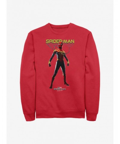 Marvel Spider-Man: No Way Home Spiderweb Hero Crew Sweatshirt $10.33 Sweatshirts