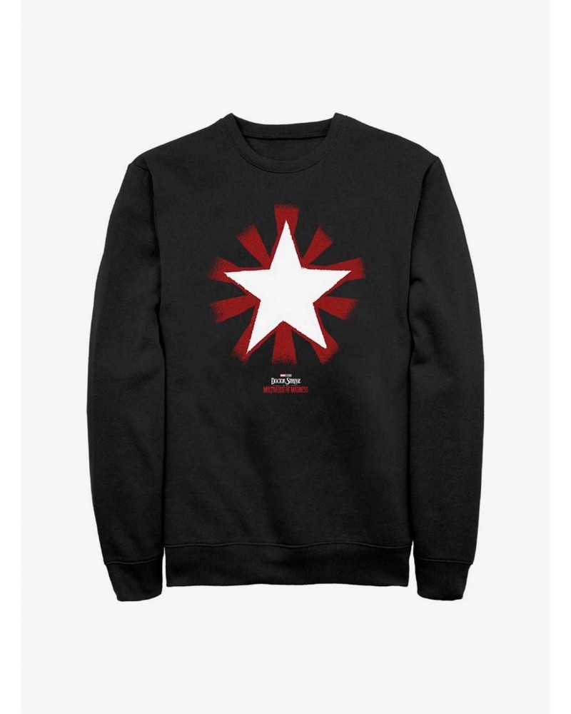 Marvel Doctor Strange In The Multiverse of Madness Star Chavez Sweatshirt $10.04 Sweatshirts