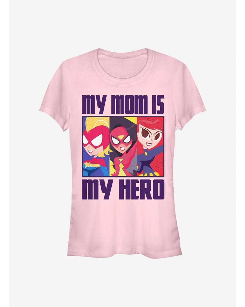 Marvel Hero Mom Boxup Girls T-Shirt $6.37 T-Shirts