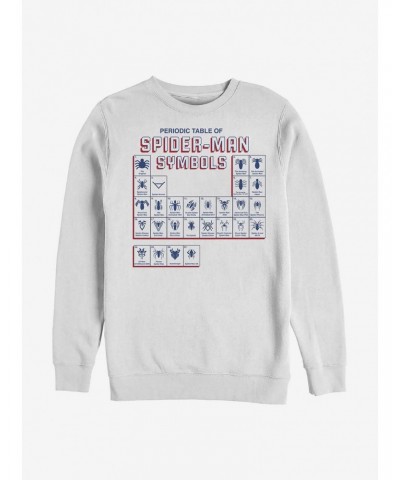 Marvel Spider-Man Spider Icons Crew Sweatshirt $10.04 Sweatshirts