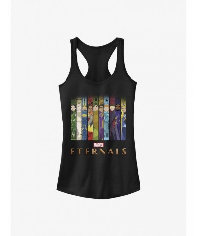 Marvel Eternals Panels Girls Tank $6.37 Tanks