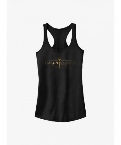 Marvel Moon Knight Skull Logo Girls Tank $5.98 Tanks