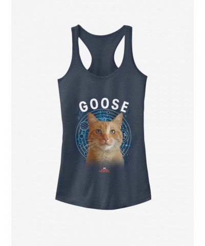 Marvel Captain Marvel Goose Cat Girls Tank $8.57 Tanks