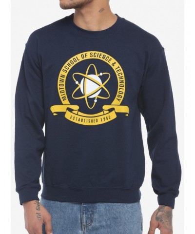 Marvel Spider-Man Midtown School Of Science & Technology Sweatshirt $12.77 Sweatshirts