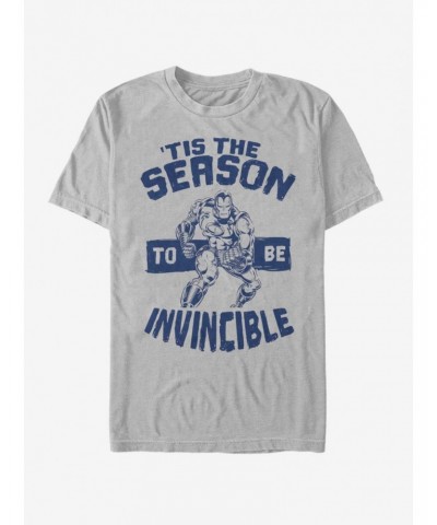 Marvel Silver Age Iron Man Invincible Season T-Shirt $9.18 T-Shirts