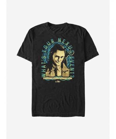 Marvel Loki What's Your Nexus Event? Frame T-Shirt $7.65 T-Shirts