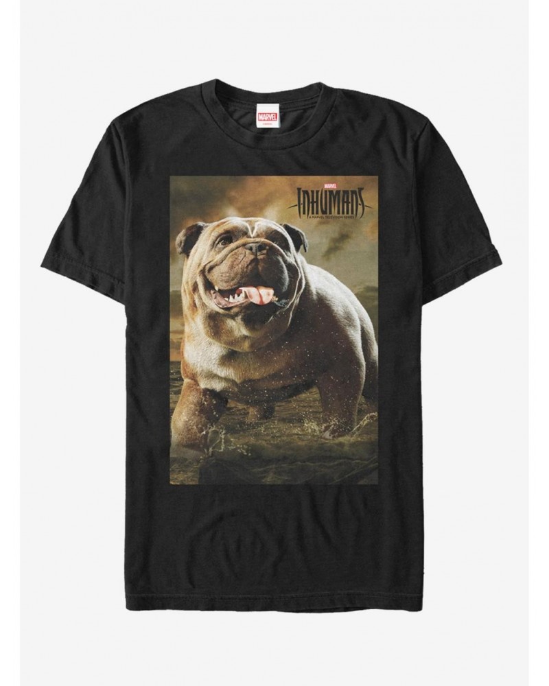 Marvel Inhumans Lockjaw Poster T-Shirt $6.12 T-Shirts