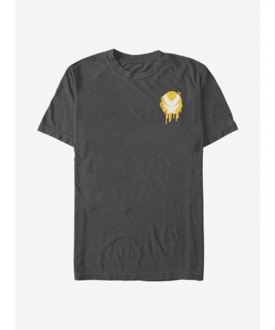 Marvel Iron Man Venomized Icon Drip T-Shirt $8.60 T-Shirts