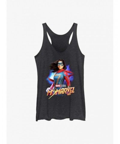 Marvel Ms. Marvel Hero GIrls Raw Edge Tank $9.53 Tanks