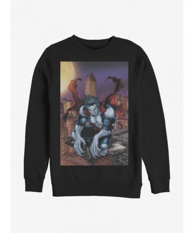 Marvel Morbius Cover Of The Vampire Crew Sweatshirt $8.86 Sweatshirts