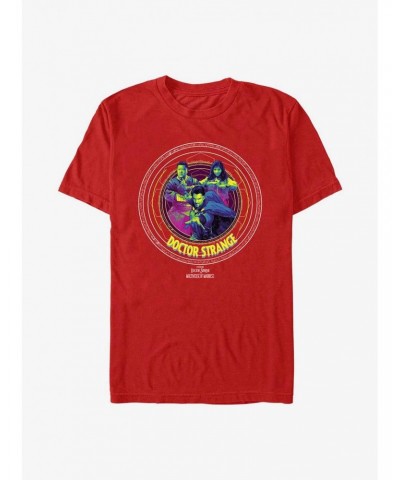 Marvel Doctor Strange In The Multiverse Of Madness Runes Badge T-Shirt $5.93 T-Shirts