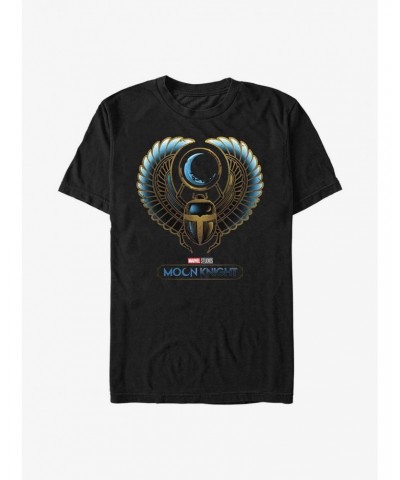 Marvel Moon Knight Scarab Moon T-Shirt $5.74 T-Shirts