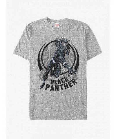 Marvel Black Panther Circle Claw T-Shirt $7.65 T-Shirts