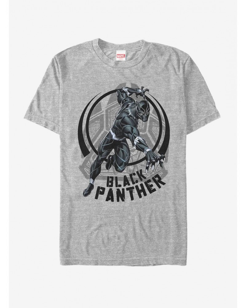 Marvel Black Panther Circle Claw T-Shirt $7.65 T-Shirts