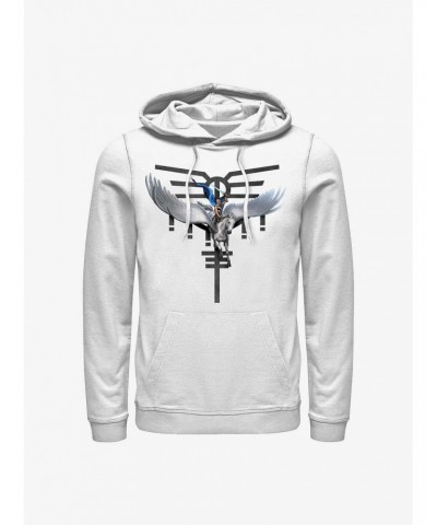 Marvel Thor: Love And Thunder Pegasus Hoodie $17.60 Hoodies