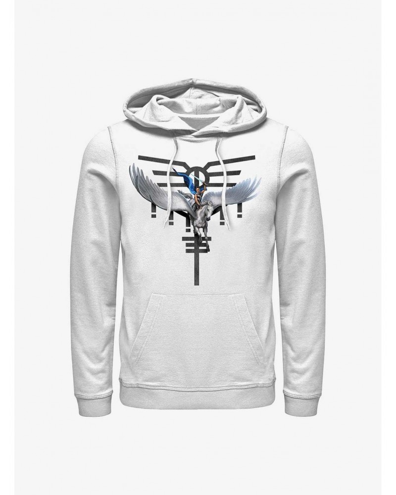 Marvel Thor: Love And Thunder Pegasus Hoodie $17.60 Hoodies