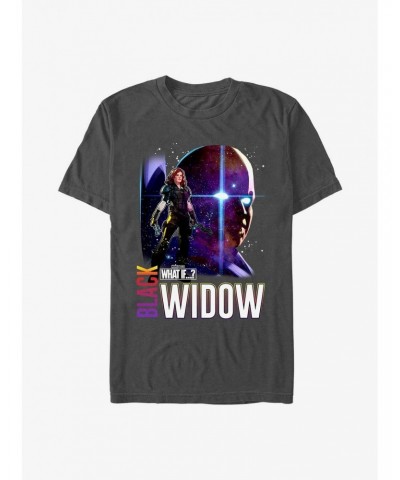 Marvel What If?? Post Apocalyptic Black Widow & The Watcher T-Shirt $6.69 T-Shirts