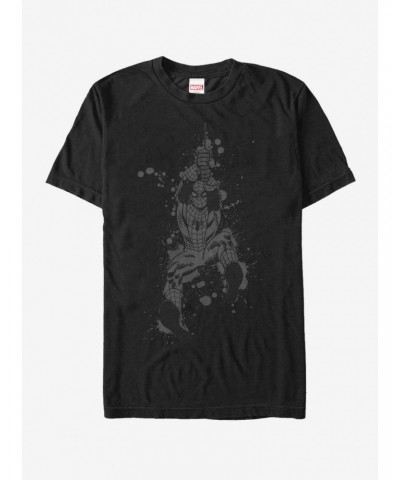 Marvel Spider-Man Paint Splatter Swing T-Shirt $5.93 T-Shirts