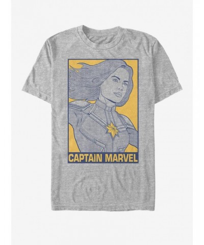 Marvel Avengers: Endgame Pop Captain Marvel T-Shirt $9.56 T-Shirts