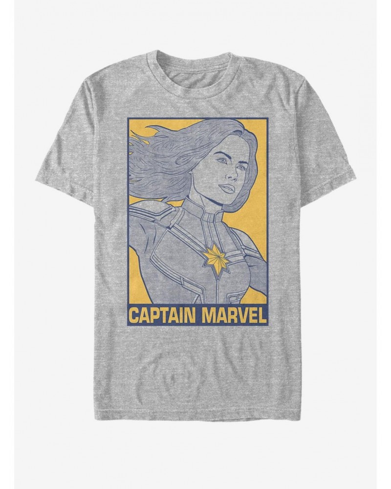 Marvel Avengers: Endgame Pop Captain Marvel T-Shirt $9.56 T-Shirts