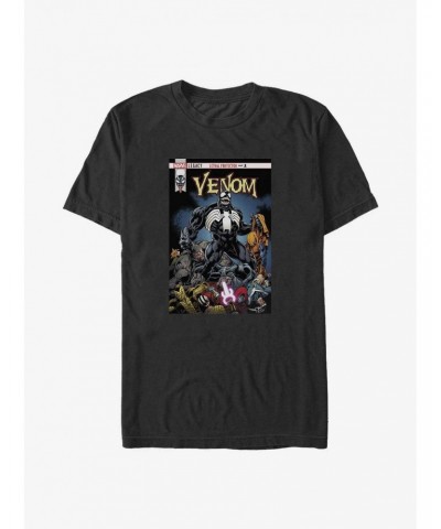 Marvel Venom Standing Victory Comic Cover Big & Tall T-Shirt $10.76 T-Shirts