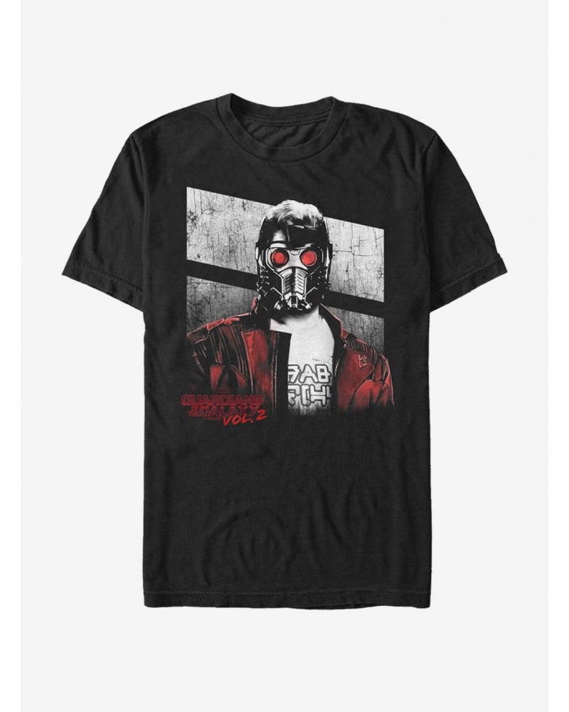 Marvel Guardians of the Galaxy Vol. 2 Star-Lord Line T-Shirt $8.60 T-Shirts