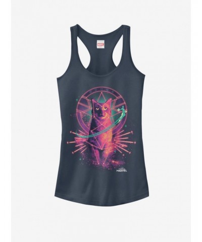 Marvel Captain Marvel Cat Goose Girls Tank $9.56 Tanks