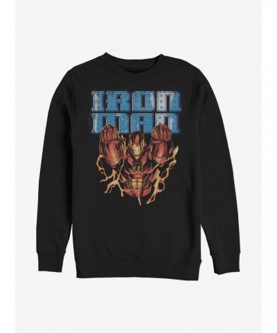 Marvel Iron Man Iron Man Sweatshirt $12.40 Sweatshirts