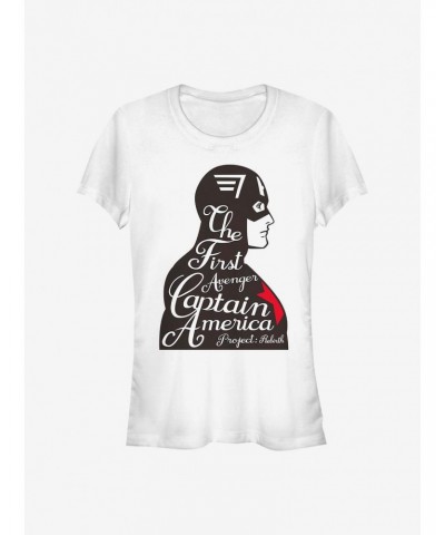 Marvel Captain America First Avenger Girls T-Shirt $7.77 T-Shirts