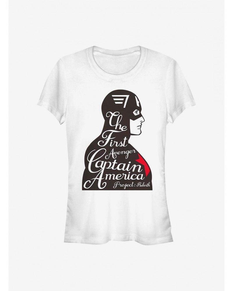 Marvel Captain America First Avenger Girls T-Shirt $7.77 T-Shirts