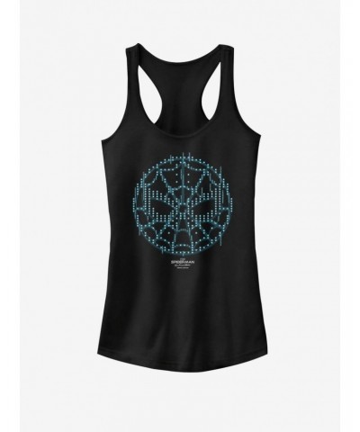 Marvel Spider-Man Far From Home Pixel Webs Girls Tank $7.37 Tanks