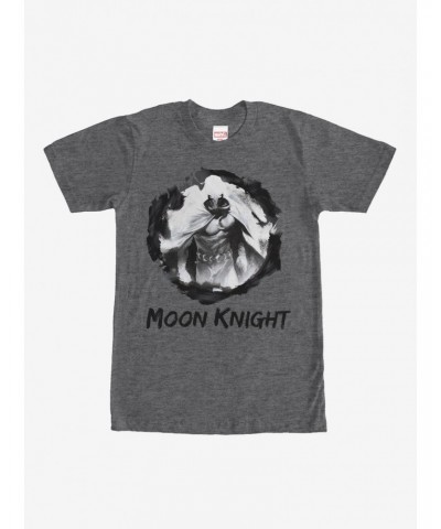 Marvel Moon Knight Paint Smudge Print T-Shirt $8.80 T-Shirts