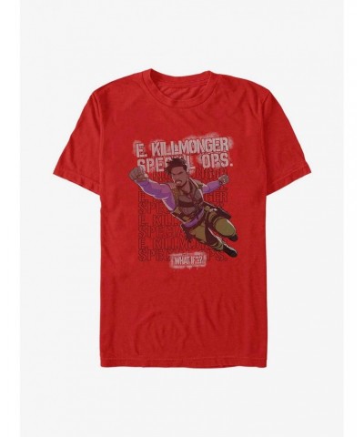 What If?? Erik Killmonger Army Brat T-Shirt $5.93 T-Shirts