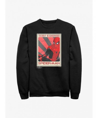 Marvel Spider-Man: No Way Home The Friendly Spider Crew Sweatshirt $9.74 Sweatshirts