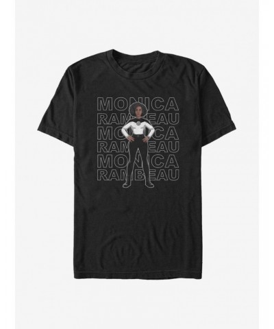 Extra Soft Marvel WandaVision Agent Monica Rambeau T-Shirt $8.09 T-Shirts