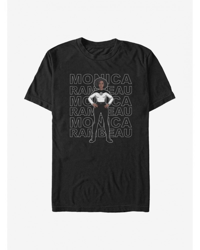 Extra Soft Marvel WandaVision Agent Monica Rambeau T-Shirt $8.09 T-Shirts